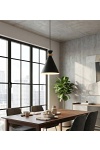 Lampa wisząca ZERO 1 BLACK - Emibig