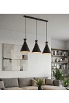 Lampa wisząca ZERO 3 BLACK - Emibig