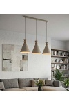 Lampa wisząca ZERO 3 MOKKA - Emibig