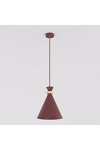 Lampa wisząca ZERO 1 BURGUNDY - Emibig