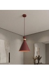 Lampa wisząca ZERO 1 BURGUNDY - Emibig