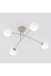 Lampa sufitowa PREGOS 4 MOKKA OPAL - Emibig