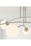 Lampa sufitowa PREGOS 6 MOKKA OPAL - Emibig