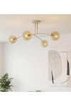 Lampa sufitowa PREGOS 4 MOKKA MIODOWY - Emibig