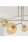 Lampa sufitowa PREGOS 6 MOKKA MIODOWY - Emibig