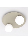 Lampa sufitowa SOLAR 2 MOKKA OPAL - Emibig
