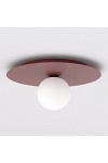 Lampa sufitowa SOLAR 1 BURGUNDY OPAL - Emibig