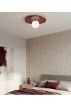 Lampa sufitowa SOLAR 1 BURGUNDY OPAL - Emibig