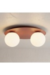 Lampa sufitowa SOLAR 2 BURGUNDY OPAL - Emibig