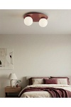 Lampa sufitowa SOLAR 2 BURGUNDY OPAL - Emibig
