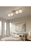 Lampa sufitowa KAIRO 4 MOKKA OPAL - Emibig