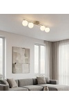Lampa sufitowa KAIRO 4 MOKKA OPAL - Emibig