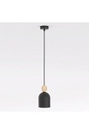 Lampa wisząca MESI 1 BLACK - Emibig