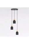 Lampa wisząca MESI 3 BL PREM - Emibig