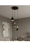 Lampa wisząca MESI 3 BL PREM - Emibig