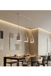 Lampa wisząca MESI 3 WHITE - Emibig