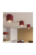 Lampa sufitowa NANO 1 BURGUNDY - Emibig