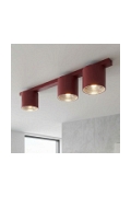 Lampa sufitowa NANO 3 BURGUNDY - Emibig