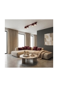 Lampa sufitowa NANO 4 BURGUNDY - Emibig