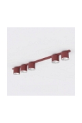 Lampa sufitowa NANO 5 BURGUNDY - Emibig