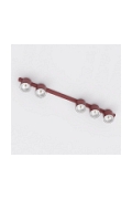 Lampa sufitowa NANO 5 BURGUNDY - Emibig