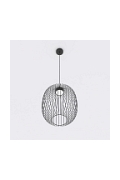 Lampa wisząca MANTRA 1 BLACK - Emibig