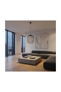 Lampa wisząca MANTRA 1 BLACK - Emibig