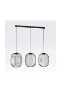 Lampa wisząca MANTRA 3 BLACK - Emibig