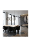 Lampa wisząca MANTRA 3 BLACK - Emibig