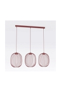 Lampa wisząca MANTRA 3 BURGUNDY - Emibig