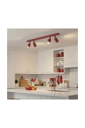 Lampa sufitowa FLASH 4 BURGUNDY - Emibig