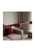 Lampa wisząca MEGARA 6 BURGUNDY - Emibig
