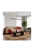 Lampa wisząca MEGARA 8 BURGUNDY - Emibig