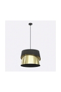 Lampa wisząca CANVA 1 BLACK GOLD - Emibig