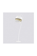 Lampa podłogowa CANVA LP1 WHITE GOLD - Emibig