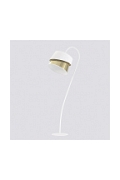 Lampa podłogowa CANVA LP1 WHITE GOLD - Emibig
