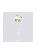 Lampa podłogowa CANVA LP1 WHITE GOLD - Emibig