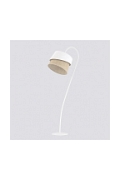 Lampa podłogowa CANVA LP1 WHITE NATURAL - Emibig