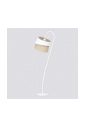 Lampa podłogowa CANVA LP1 WHITE NATURAL - Emibig
