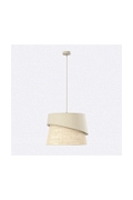 Lampa wisząca CANVA 1 MOKKA RATTAN - Emibig