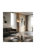 Lampa podłogowa CANVA LP1 MOKKA RATTAN - Emibig