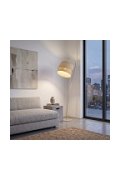 Lampa podłogowa CANVA LP1 MOKKA RATTAN - Emibig