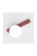 Lampa sufitowa FIT 1 BURGUNDY OPAL - Emibig