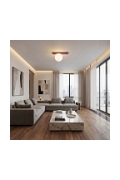 Lampa sufitowa FIT 1 BURGUNDY OPAL - Emibig