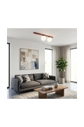 Lampa sufitowa FIT 2 BURGUNDY OPAL - Emibig