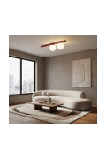 Lampa sufitowa FIT 2 BURGUNDY OPAL - Emibig