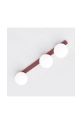 Lampa sufitowa FIT 3 BURGUNDY OPAL - Emibig
