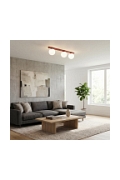 Lampa sufitowa FIT 3 BURGUNDY OPAL - Emibig