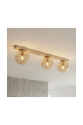 Lampa sufitowa FIT 3 MOKKA AMBER - Emibig