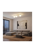 Lampa sufitowa FIT 3 MOKKA OPAL - Emibig
